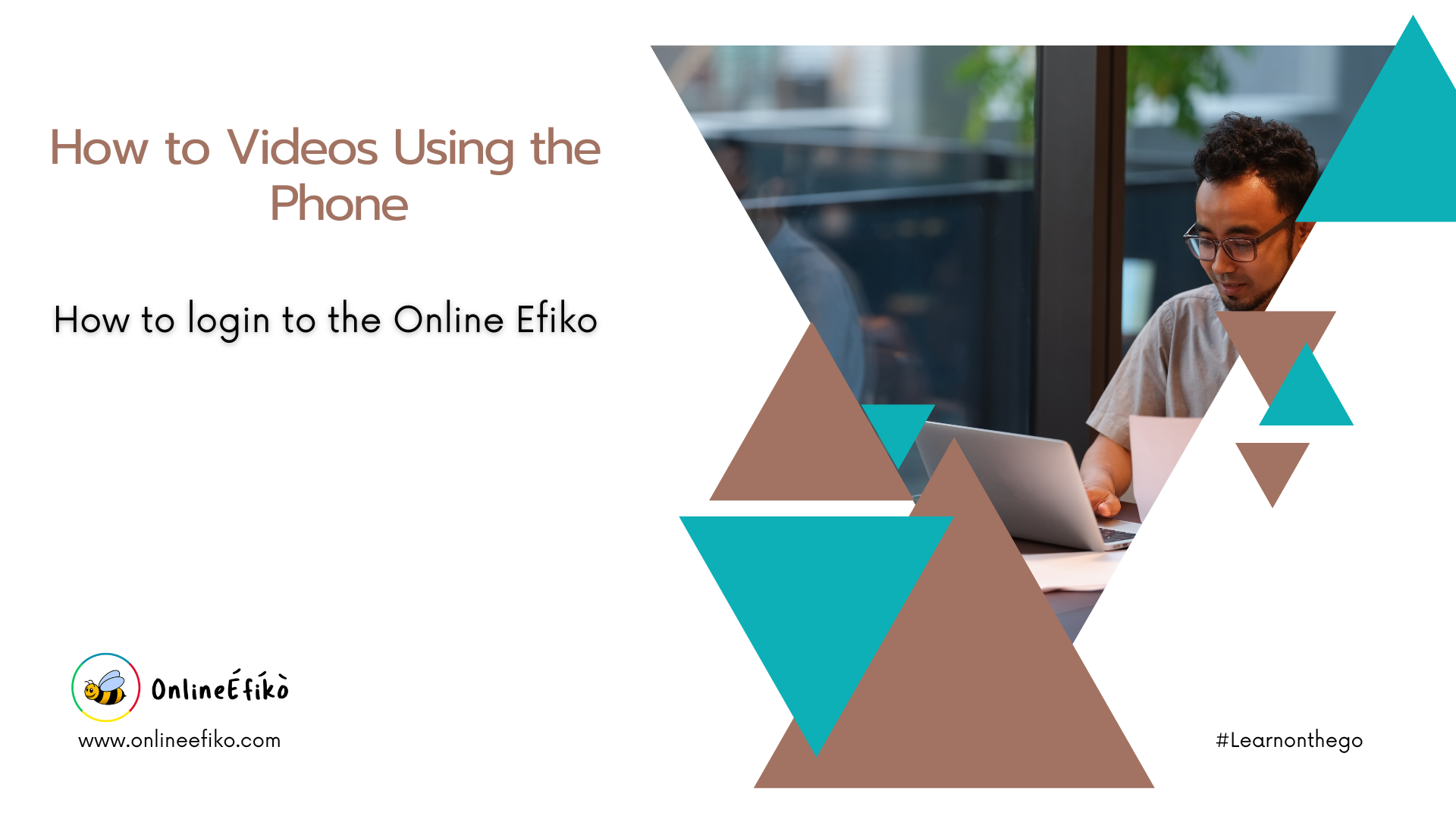 How to login to the Online Efiko