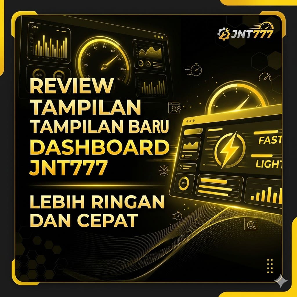 Review Tampilan Baru Dashboard Jnt777 Lebih Ringan dan Cepat