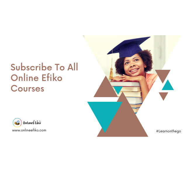 Subscribe To All Online Efiko Courses