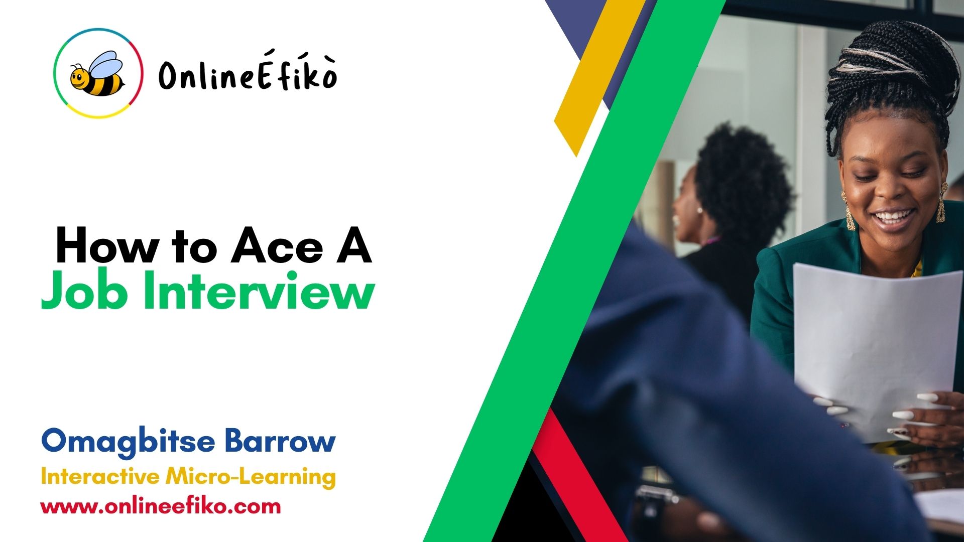How to Ace a Job Interview