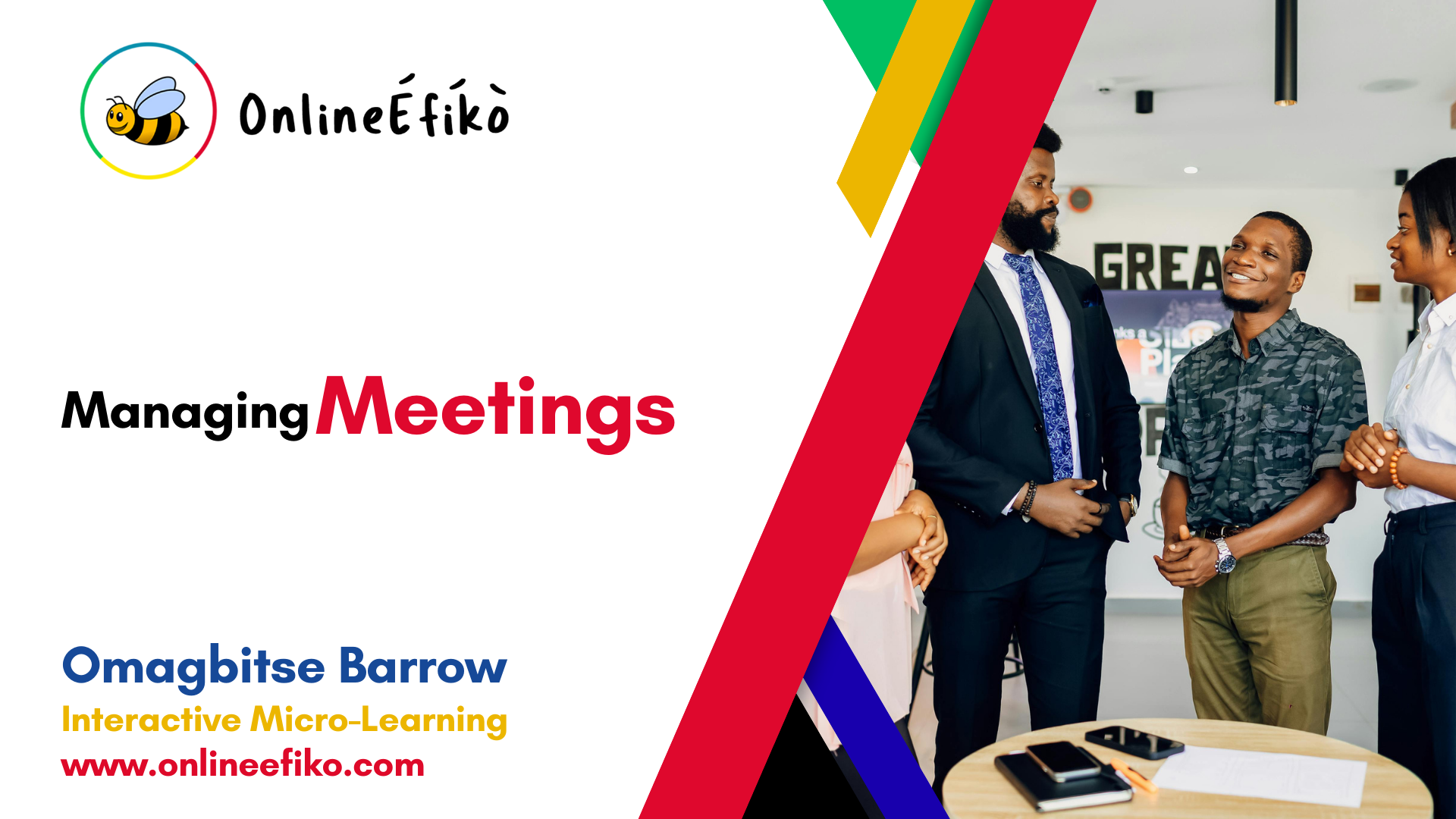 Managing Meetings