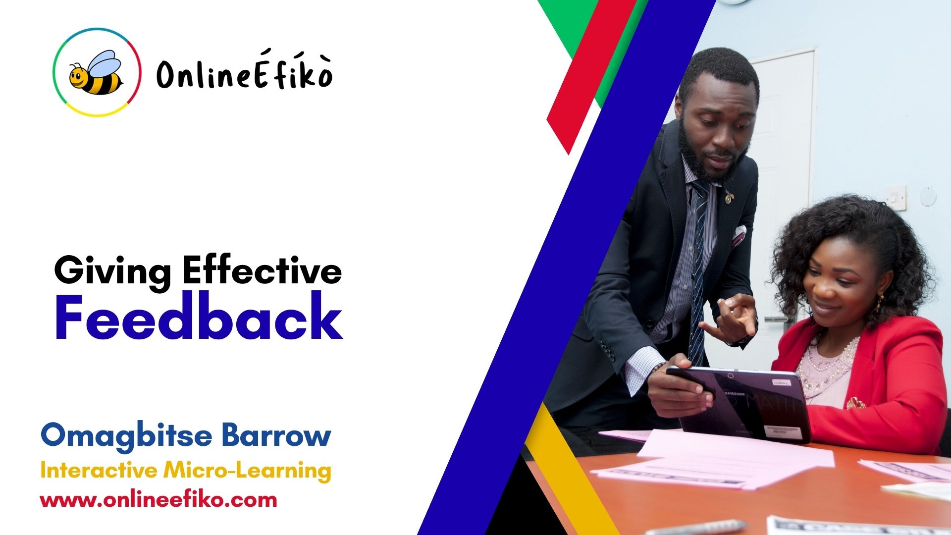 Giving Effective Feedback