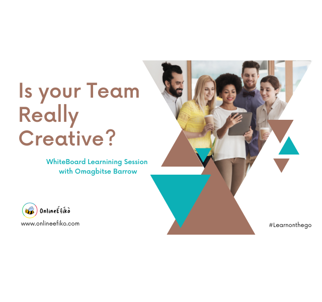 Is your Team Really Creative?