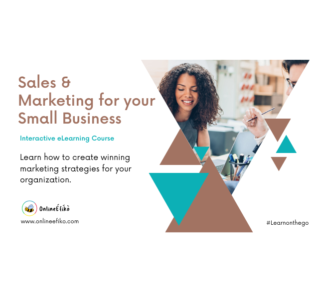 Sales and Marketing for your Small Business